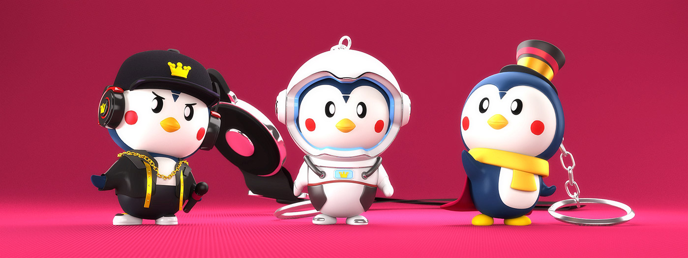 騰訊王卡吉祥物設(shè)計(jì)-005