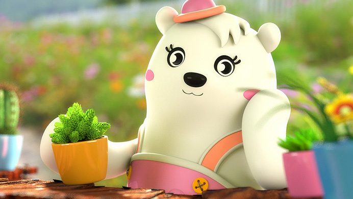 美的空調(diào)吉祥物設(shè)計