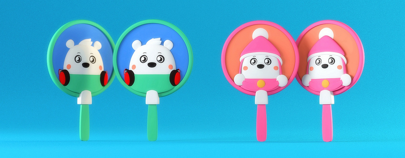 midea空調(diào)北極熊吉祥物設(shè)計(jì)－產(chǎn)品2