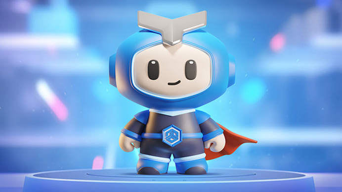 漢鑫鋼鐵集團小助吉祥物ip形象設計